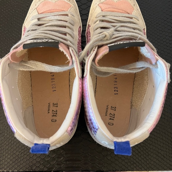 HTF GOLDEN GOOSE Midstar PINK/PURPLE 🦄 37 - Picture 11 of 12